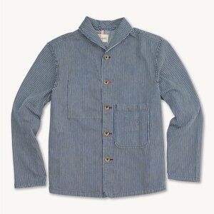 Imperfects Chore Coat Hickory Striped Jacket